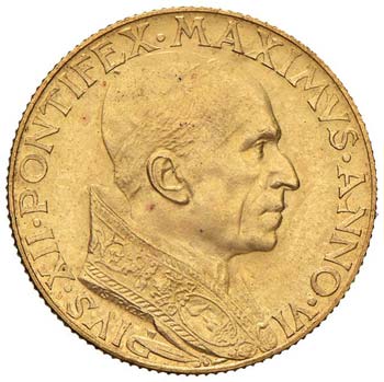 Pio XII (1939-1958) 100 Lire 1944 ... 