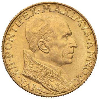 Pio XII (1939-1958) 100 Lire 1949 ... 