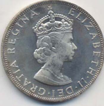 BERMUDA Crown 1964 – KM 14 AG (g ... 