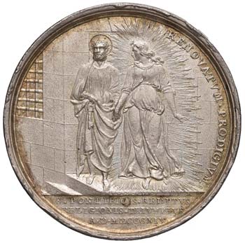 Pio VII (1800-1823) Medaglia A. XV ... 