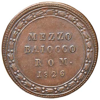 Leone XII (1823-1829) Mezzo ... 