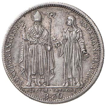 Pio VIII (1829-1830) 30 Baiocchi ... 