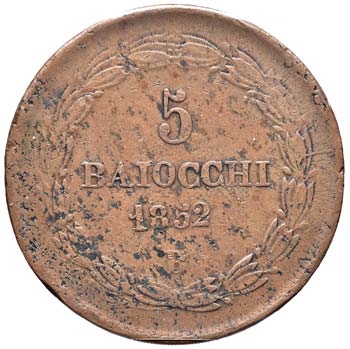 Pio IX (1846-1870) Bologna - 5 ... 