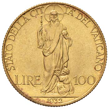 Pio XI (1922-1939) 100 Lire 1932 - ... 