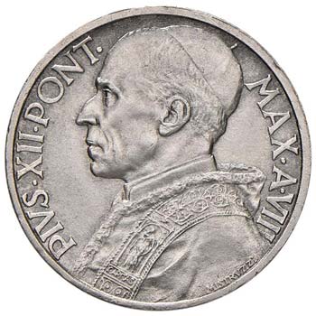Pio XII (1939-1958) 5 Lire 1946 - ... 