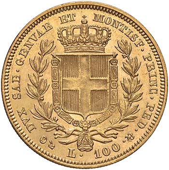 Carlo Alberto (1831-1849) 100 Lire ... 