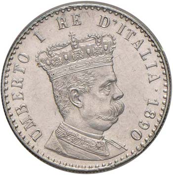 Umberto I (1878-1900) Eritrea - 50 ... 