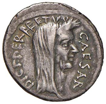 Giulio Cesare - Denario (44 a.C., ... 