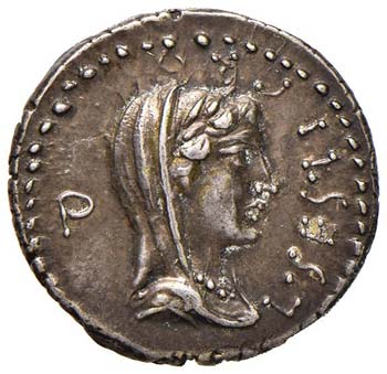 Q. Caepio Brutus - Denario (43-42 ... 