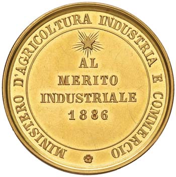 Medaglia 1886 al Merito ... 