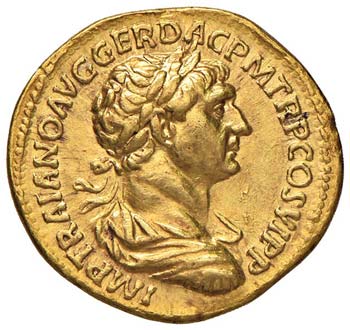 Traiano (98-117) Aureo - Busto ... 