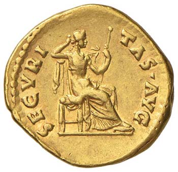 Adriano (117-138) Aureo - Testa a ... 