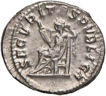 Gordiano III (238-244) Denario - ... 