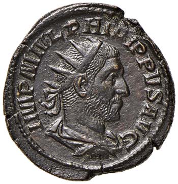 Filippo I (244-249) Dupondio - ... 