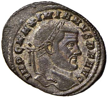 Massimiano (286-310) Follis (Roma) ... 