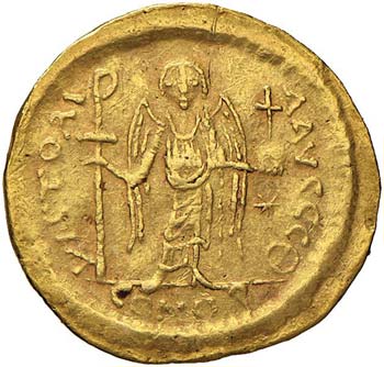 Giustiniano I (527-565) Solido - ... 