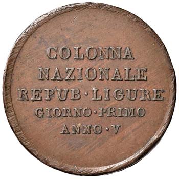 GENOVA Medaglia 1801 A. V Colonna ... 