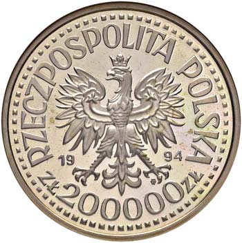 POLONIA 200.000 Zloty 1994 Monte ... 