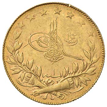 TURCHIA Mohammed V (1909-1918) 100 ... 