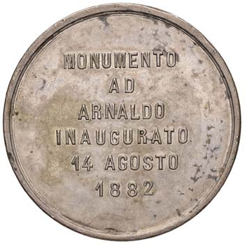 Brescia - Medaglia 1882 Monumento ... 