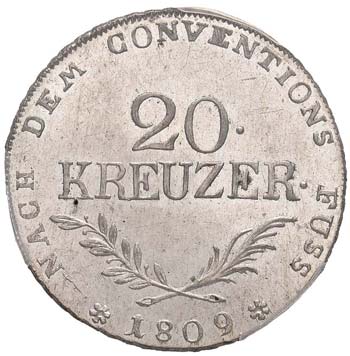 20 Kreuzer 1809 - KM 149 AG In ... 