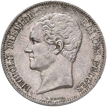BELGIO Leopoldo I (1831-1865) 2,50 ... 