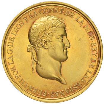 Fernando VII (1813-1833) Medaglia ... 