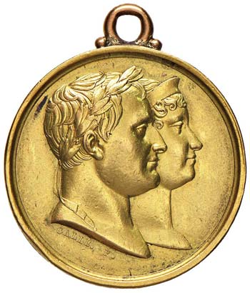 Medaglia 1810 Matrimonio con Maria ... 