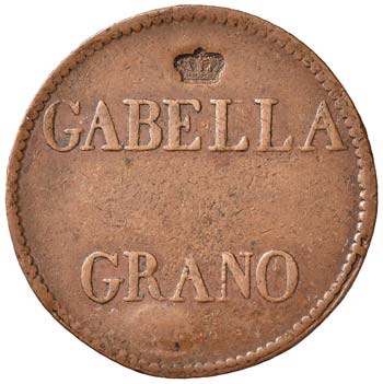 Tessera Gabella del grano - AE (g ... 