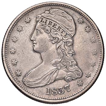 USA Mezzo dollaro 1837 - AG (g ... 