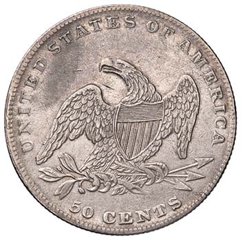 USA Mezzo dollaro 1837 - AG (g ... 