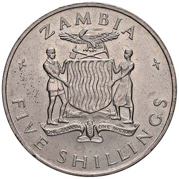 ZAMBIA 5 Scellini 1965 - MA (g ... 