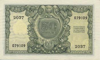 Banca d’Italia - 50 Lire ... 