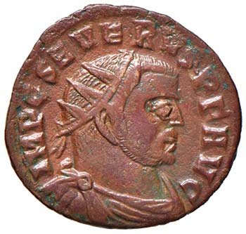Severo II (305-306) Radiato ... 