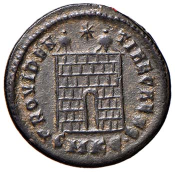 Costanzo II (317-337) Follis ... 