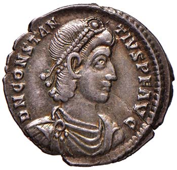 Costanzo II (337-360) Siliqua ... 