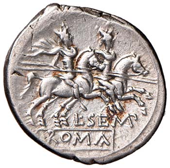 Sempronia (148 a.C.) Denario Testa ... 
