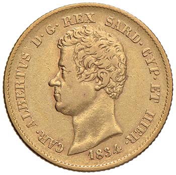 Carlo Alberto (1831-1848) 20 Lire ... 