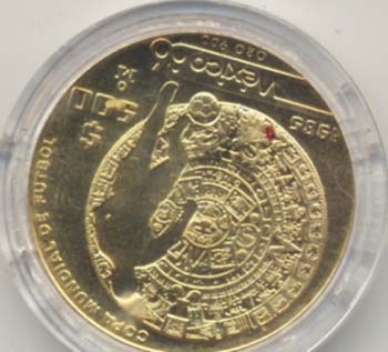 MESSICO 500 Pesos 1985 Mexico 86 - ... 