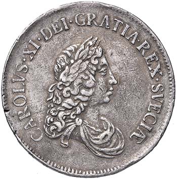 SVEZIA Carlo XI (1660-1697) 8 Mark ... 