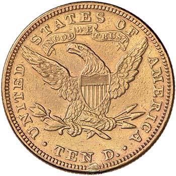 USA 10 Dollari 1894 - AU (g 16,70) ... 
