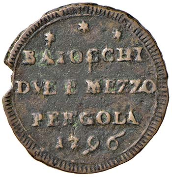 Pio VI (1775-1799) Pergola ... 