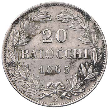Pio IX (1846-1878) 20 Baiocchi ... 