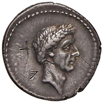 Giulio Cesare - Denario (43 a.C., ... 