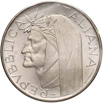 REPUBBLICA ITALIANA 500 Lire 1965 ... 