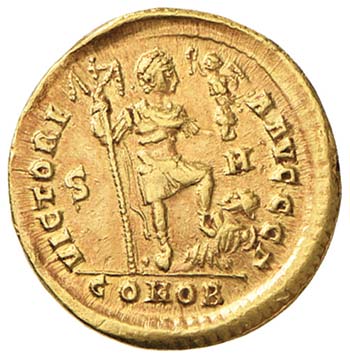 Onorio (393-423) Solido (Sirmium) ... 