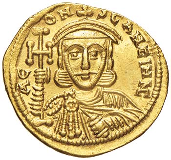Leone III (725-732) Solido - Busto ... 
