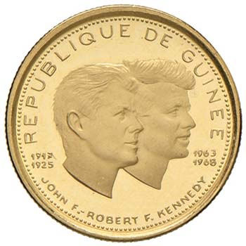 GUINEA 1.000 Franchi 1968 - KM 17 ... 