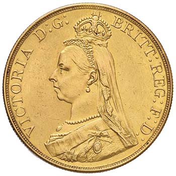 INGHILTERRA Vittoria (1837-1901) 5 ... 