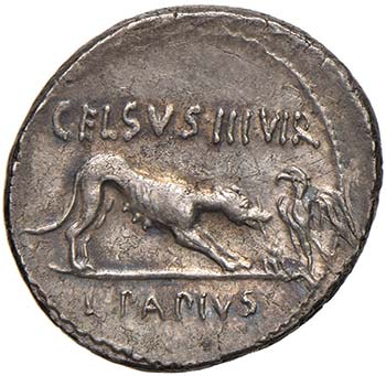 Papia - L. Papius Celsus - Denario ... 